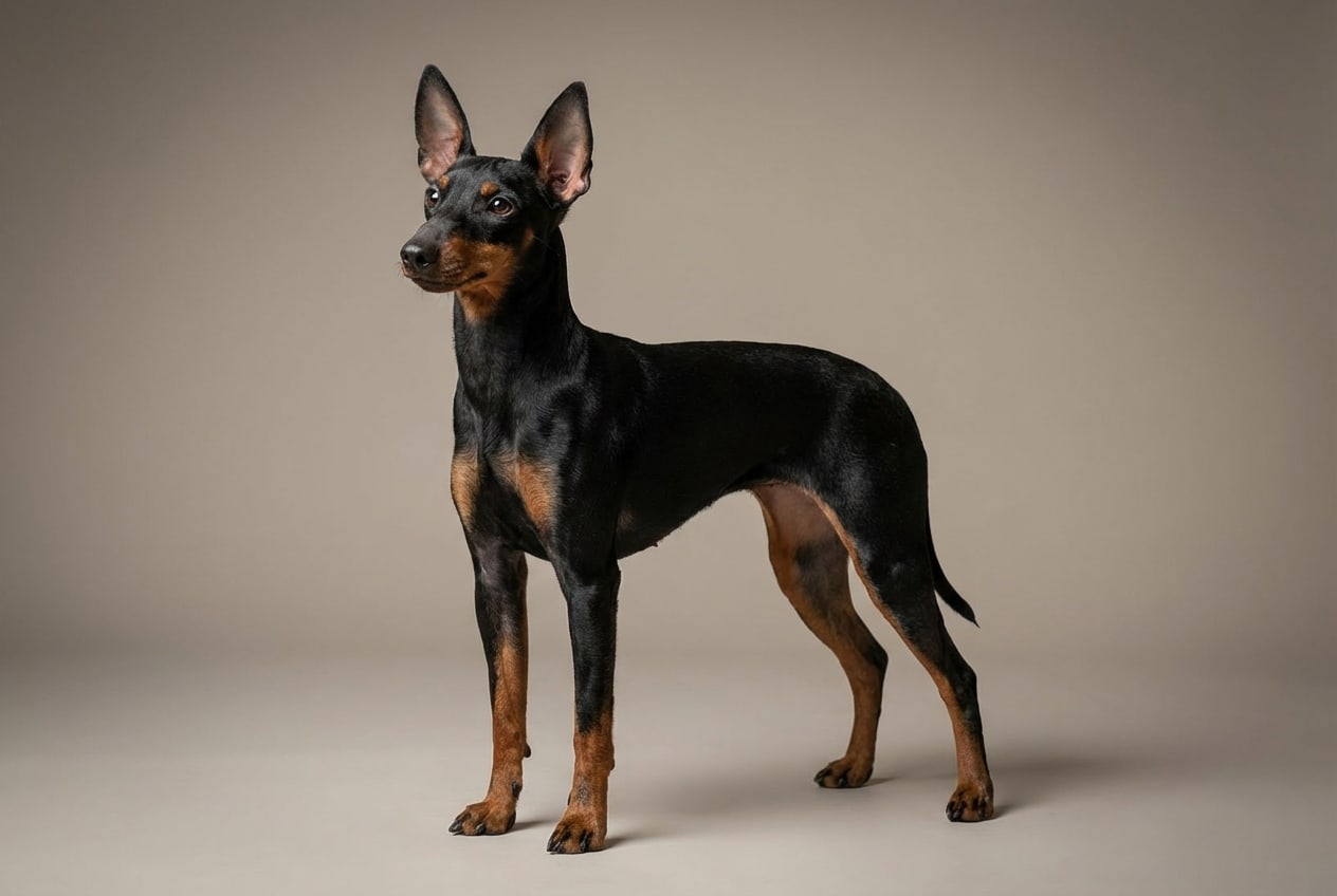 Photo de Terrier Anglais Nain (Noir et Feu)